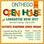 ONTHEGO Mini OPEN HOUSE at Lancaster New City