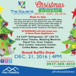 THE SQUARE – CHRISTMAS HOME APPLIANCES GIVEAWAY