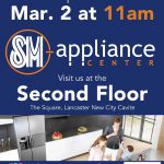 SM APPLIANCE CENTER AT THE SQUARE OPENS MARCH 2, 2017!