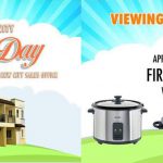 VIEWING DAY DISCOUNT AND GIVEAWAYS!