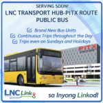 Serving Soon! Lancaster New City Transport Hub – PITX Route Public Bus